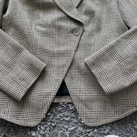 Brian Bailey Plaid Wool Blazer - Picture 4 of 10